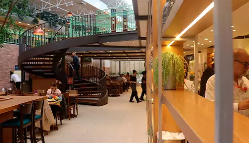 Terraço gastronômica